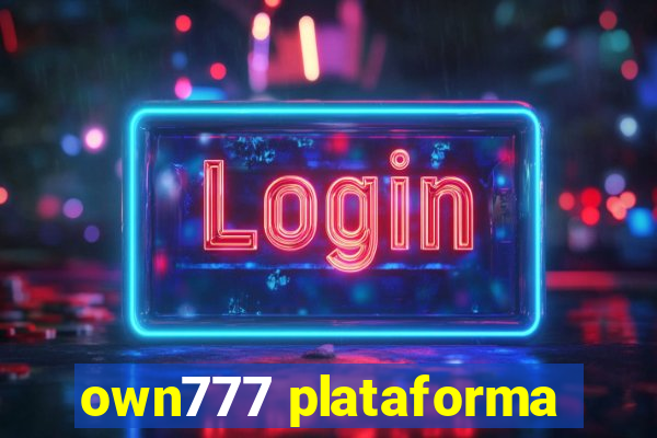 own777 plataforma